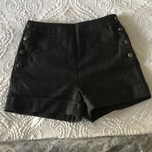Bird by Juicy Couture buttoned sailor shorts